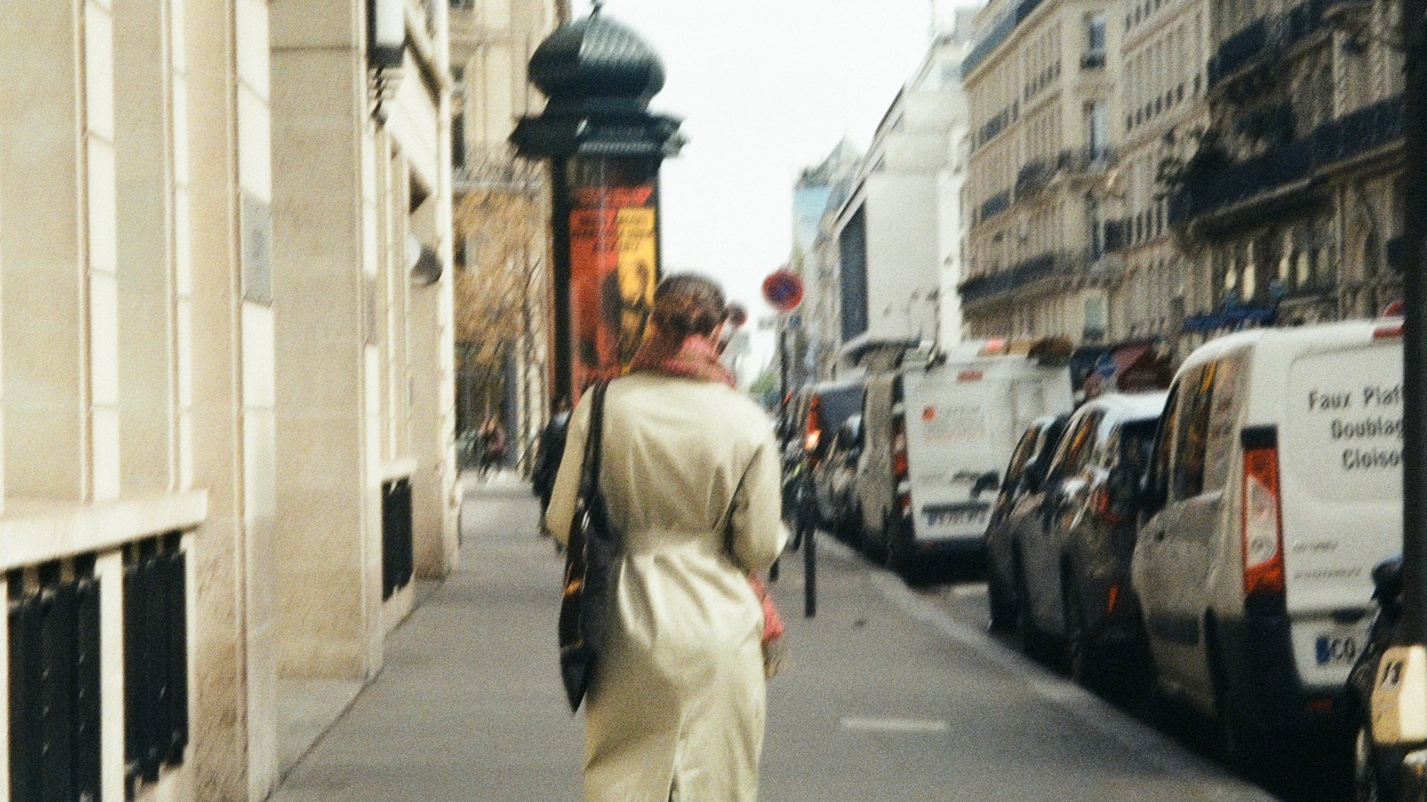 Street style look photographed on a Paris street during Paris Fashion Week 2026